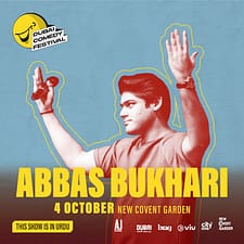 Abbas Bukhari Live at Dubai Comedy Festival Playhouse Studio Theatre, Mall of the Emirates – Dubai Comedy Festival Abbas Bukhari Live at Dubai Comedy Festival Playhouse Studio Theatre