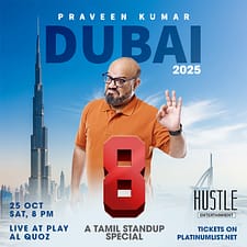 8 – A Tamil stand up comedy show by Praveen Kumar – Shows and Theatrical Plays 8 - A Tamil stand up comedy show by Praveen Kumar Shows and Theatrical Plays