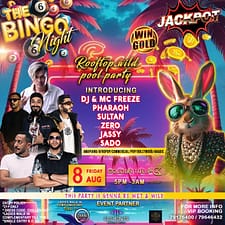 The Bingo Night Pool Party in Muscat Nightlife