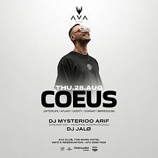 Coeus (Afterlife – Oddity – Atlant) live in Bahrain – Nightlife Coeus (Afterlife - Oddity - Atlant) live in Bahrain Nightlife