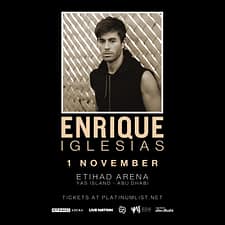 Live Nation Middle East Presents Enrique Iglesias Concerts