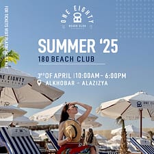 180 Beach Club in Khobar – Arabic Events 180 Beach Club in Khobar Arabic Events