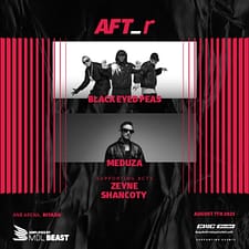 AFT_r – Week 4 in Riyadh : BLACK EYED PEAS, MEDUZA, ZYNE AND SHARKK – AFT_r Concerts AFT_r - Week 4 in Riyadh : BLACK EYED PEAS