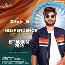 Independence Day Special at Vice in Dubai Desi Events