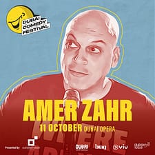 Amer Zahr Live at Dubai Comedy Festival 2025 Dubai Comedy Festival
