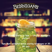 3 Hours Zero Limits at Bennigans – Recently Added Experiences 3 Hours Zero Limits at Bennigans Recently Added Experiences