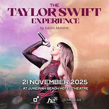 A Tribute to Taylor Swift at Jumeirah Beach Hotel Theatre in Dubai – Concerts A Tribute to Taylor Swift at Jumeirah Beach Hotel Theatre in Dubai Concerts