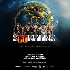 Coming Home โ 60 Years of Scorpions tour at Etihad Arena – Concerts Coming Home โ 60 Years of Scorpions tour at Etihad Arena Concerts