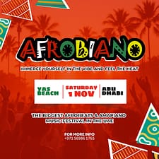Afrobiano Festival at Yas Beach in Abu Dhabi – Nightlife Afrobiano Festival at Yas Beach in Abu Dhabi Nightlife