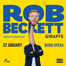 Rob Beckett at Dubai Opera Comedy Events