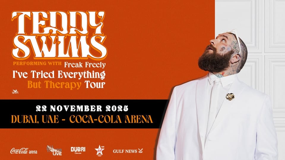 Teddy Swims Live at Coca-Cola Arena in Dubai – Concerts Teddy Swims Live at Coca-Cola Arena in Dubai – Concerts